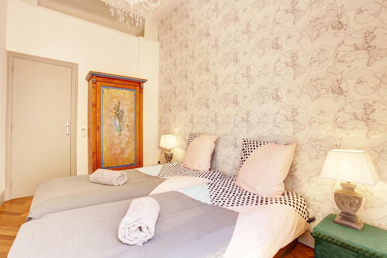 Le Philibert - Splendid, 6 Bedrooms, 12p, Port, Air Cond Appartamento Nizza